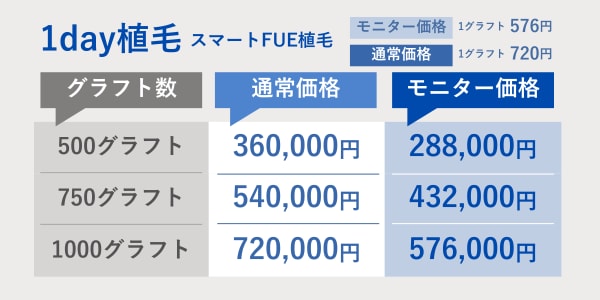 1day植毛